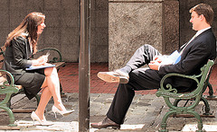 Couple in an argument